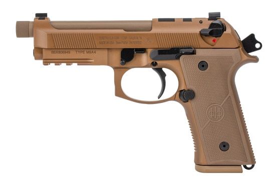 Beretta M9A4 Centurion 5.1" 9mm Pistol in FDE